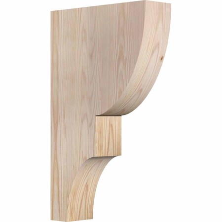 Ekena Millwork Ridgewood Smooth Corbel, Douglas Fir, 3 1/2"W x 12"D x 20"H COR04X12X20RID00SDF
